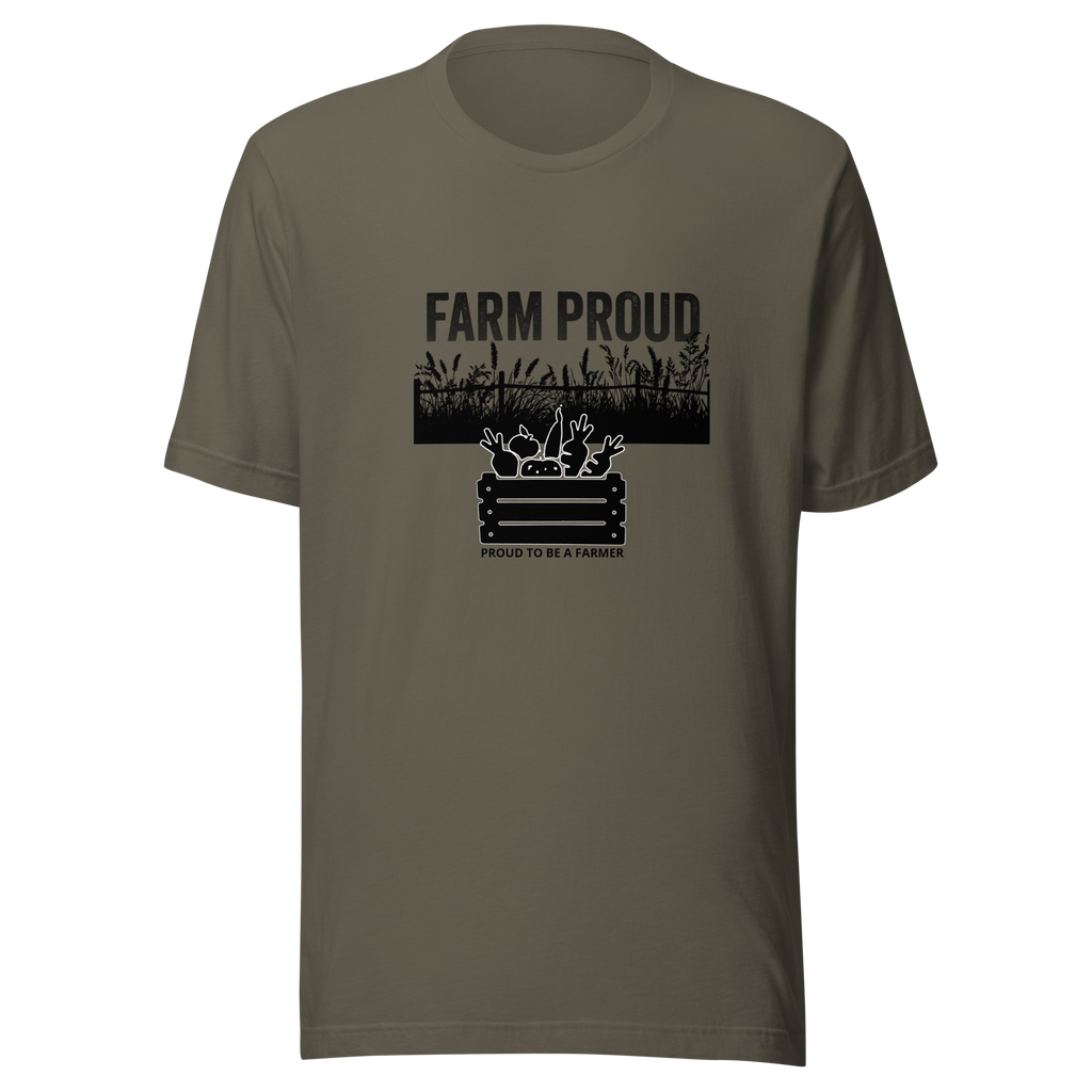 Tshirt-Farm Proud/Produce/PTBF (6 Colours)