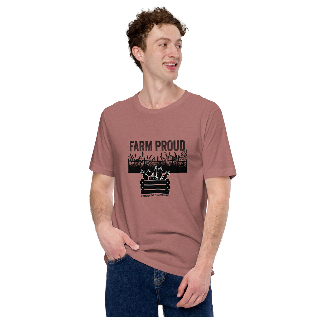 Tshirt-Farm Proud/Produce/PTBF (6 Colours)
