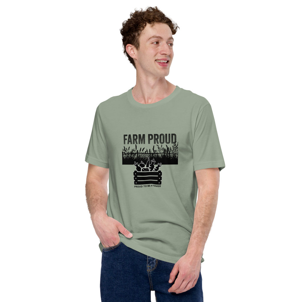 Tshirt-Farm Proud/Produce/PTBF (6 Colours)