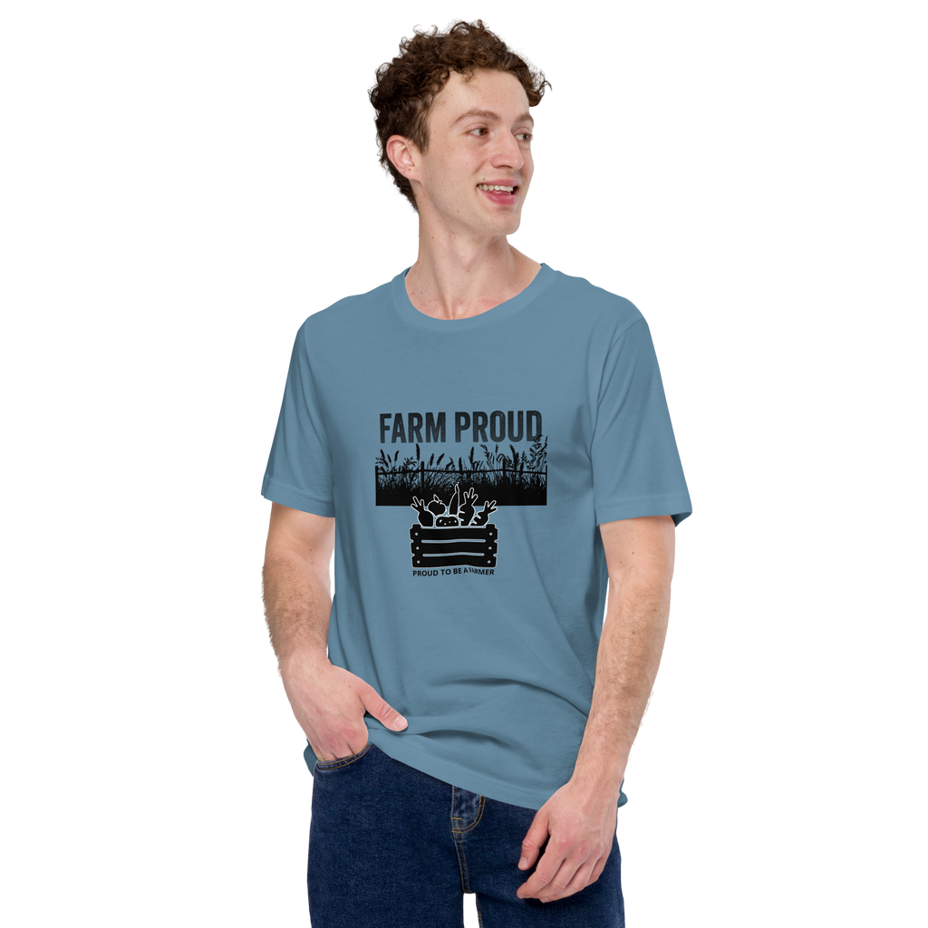 Tshirt-Farm Proud/Produce/PTBF (6 Colours)