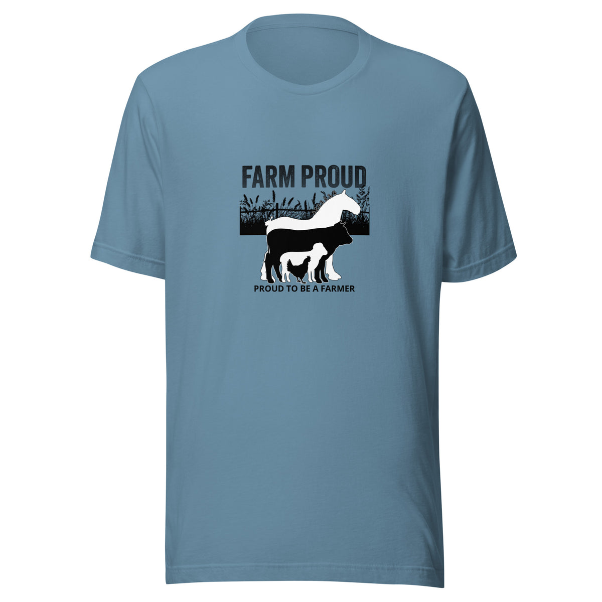 Tshirt-Farm Proud/Horse Stack/PTBF (6 colours)
