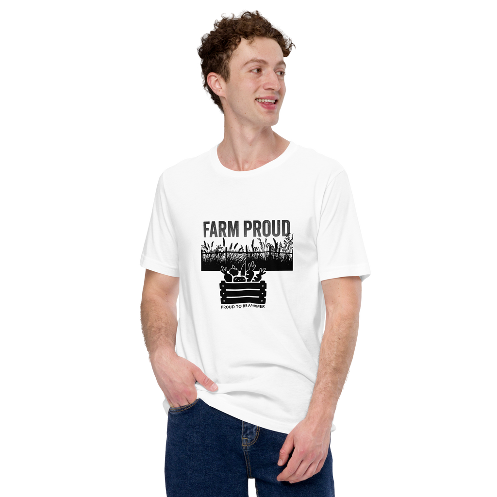 Tshirt-Farm Proud/Produce/PTBF (6 Colours)